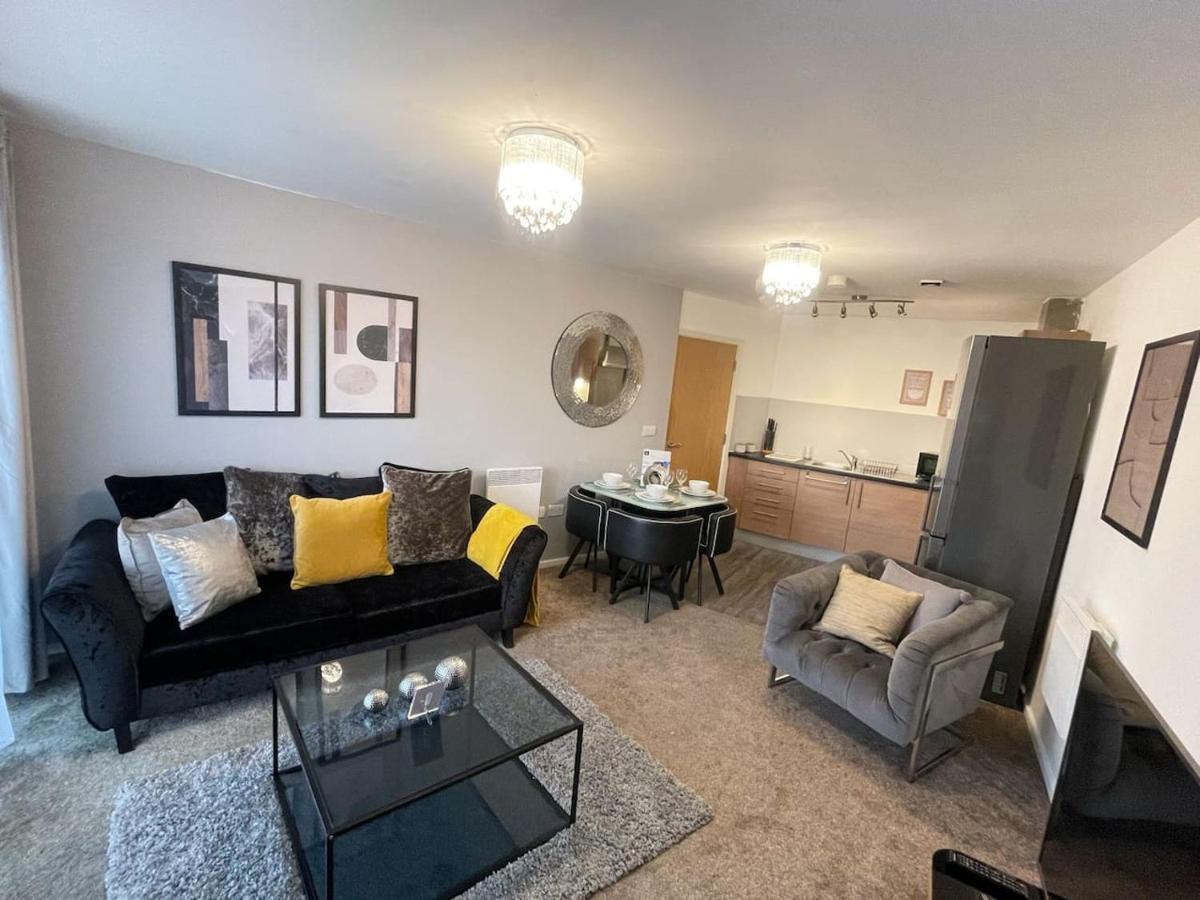 Cityfront Cosy Apt Near City Centre & Etihad Stadium, Free Parking Manchester Kültér fotó