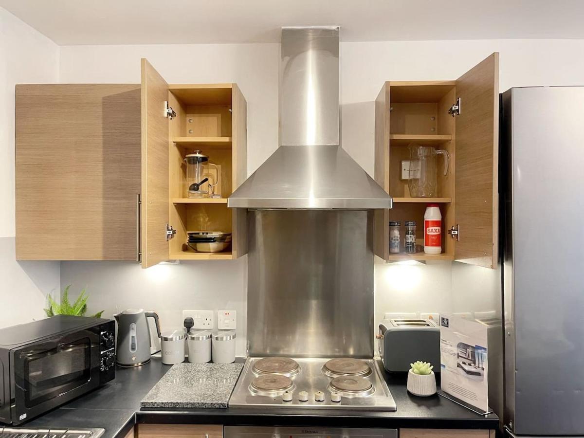 Cityfront Cosy Apt Near City Centre & Etihad Stadium, Free Parking Manchester Kültér fotó