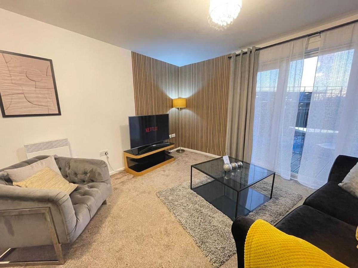 Cityfront Cosy Apt Near City Centre & Etihad Stadium, Free Parking Manchester Kültér fotó