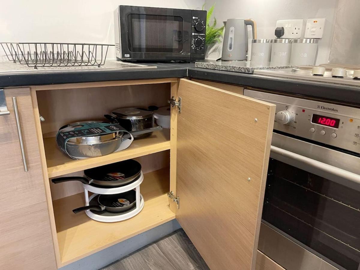 Cityfront Cosy Apt Near City Centre & Etihad Stadium, Free Parking Manchester Kültér fotó